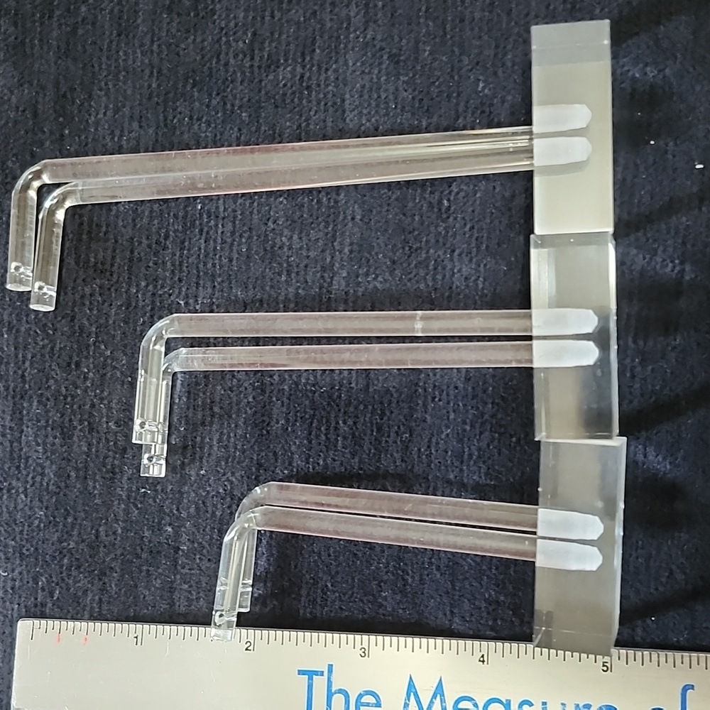 EUC Set Of 3 Acrylic Earrings Display Stands. - Picture 3 of 3